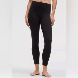 Lululemon Women’s Align Black High Rise Leggings 2 25”